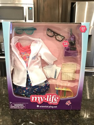 My Life As Scientist Play Set for 18'' Doll 20 Pieces