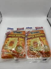 Lot 2  HotHands Warmers - 3 Individual Packs of Air-Activated Long-Lasting Heat