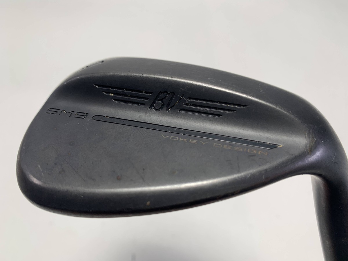 Titleist Vokey SM9 Jet Black Lob Wedge LW 60* Bounce T-Grind