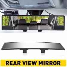 Car Rear View Mirror Panoramic Clear Interior Wide Angle Rear 270mm View Mirror