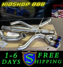 Srs Type-r1 Catback Exhaust System For 13 - 18 Ford Focus St 2.0l Turbo 3 Burn