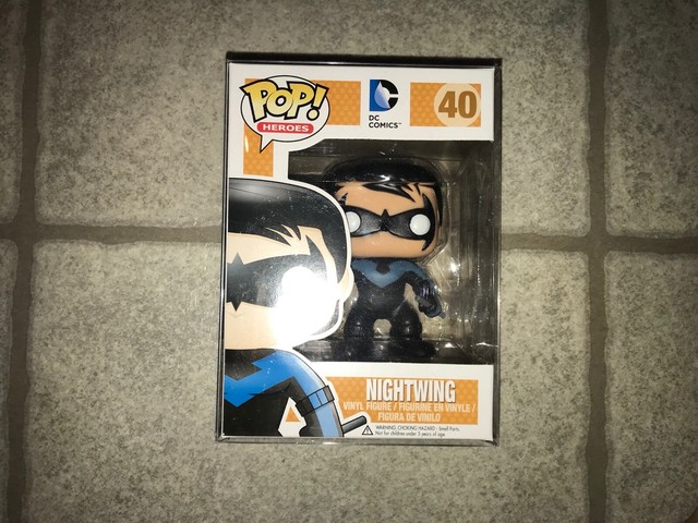 Funko Pop! DC Comics Nightwing #40 w/protector for sale online