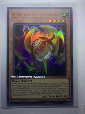 Agido The Ancient Sentinel MAMA-EN028(UR) Yugioh! Magnificent Mavens | eBay