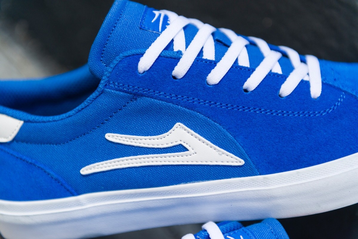 Lakai * Pacifico Flaco 2 Mid Shoes Beige Blue Yellow Suede Skate Stevie Perez 13 Lakai Flaco 2 - Weartested - detailed skate shoe reviews main image 2