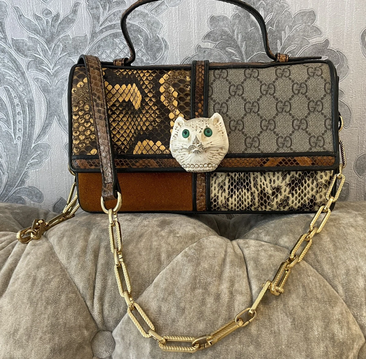Gucci cat deals handbag