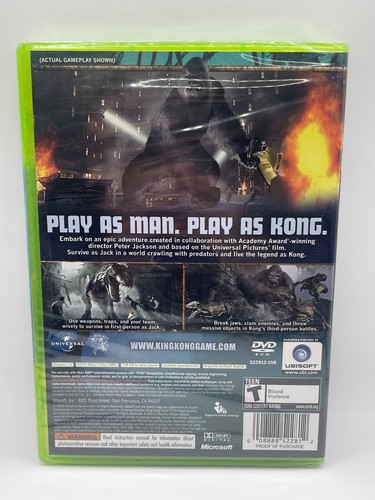 Peter Jacksons King Kong The Official Game of the Movie Xbox 360 New Sealed - Picture 3 of 7
