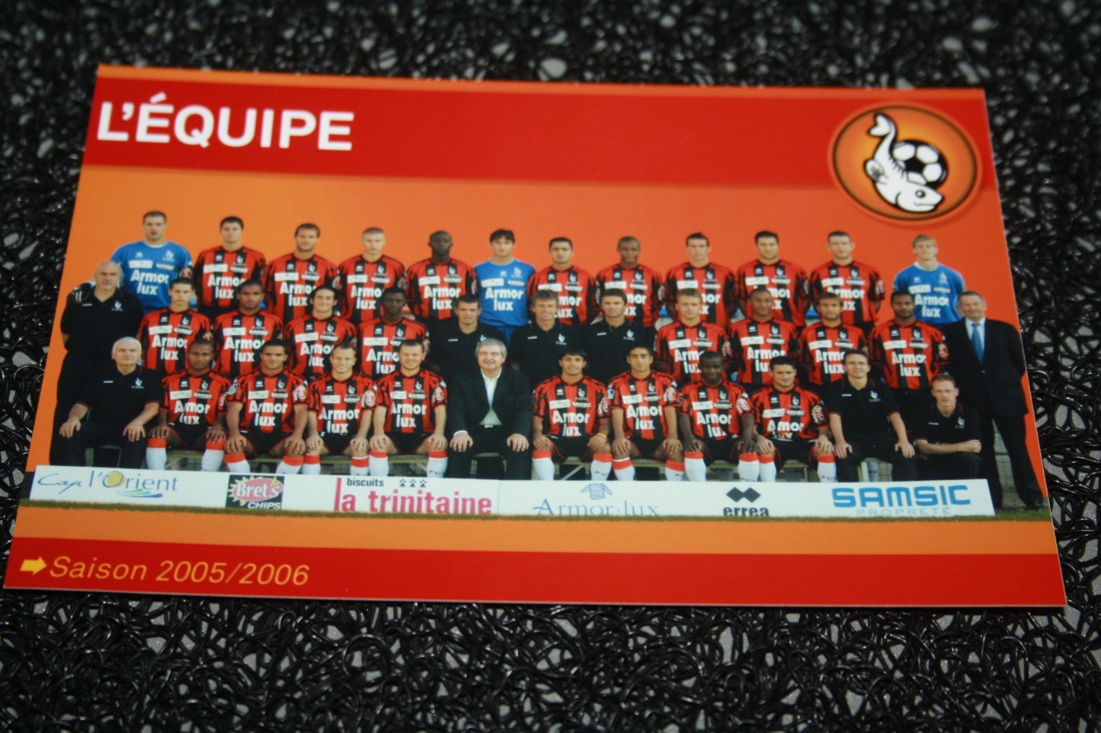 PHOTO Officiel * équipe FC LORIENT Saison 2005/2006 | eBay