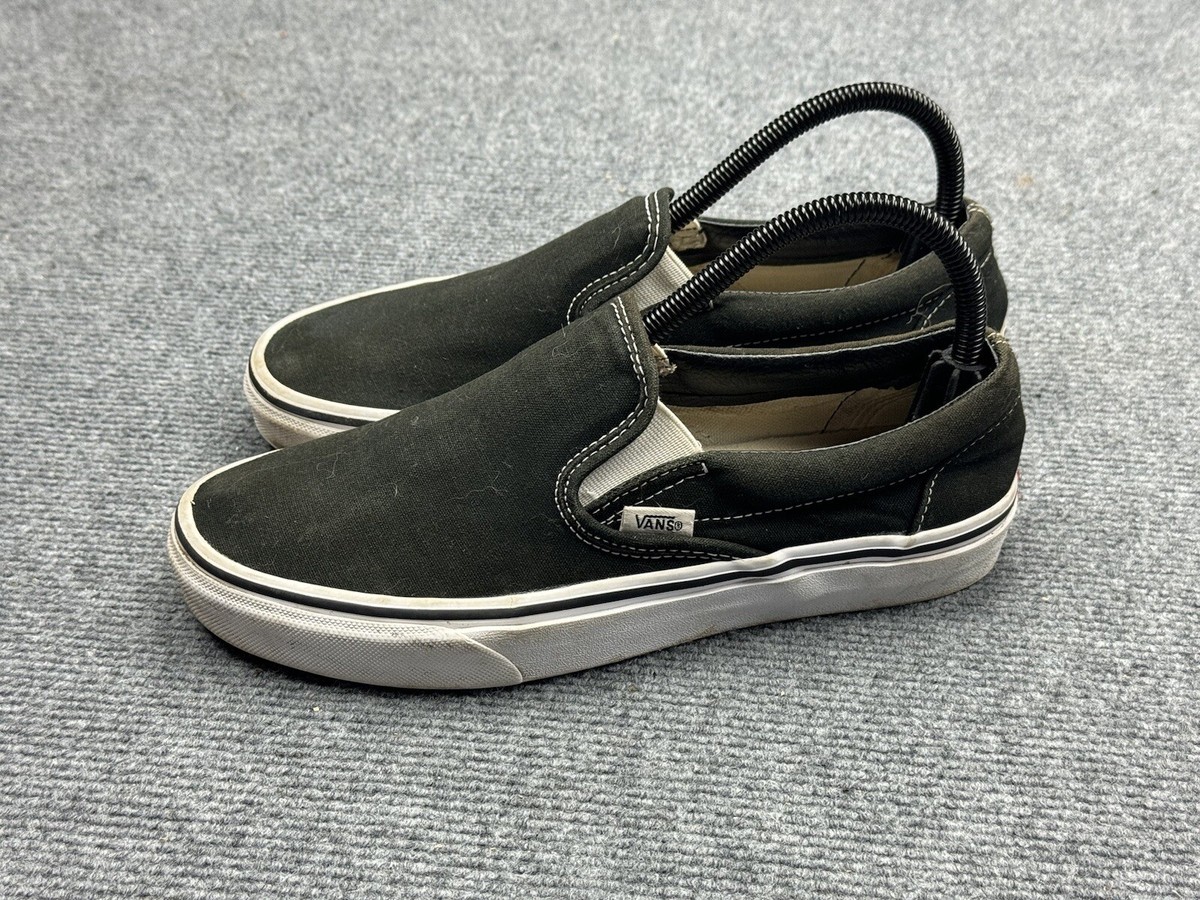 VANS Shoes Mens Size Womens Size Casual Black Slip On 721565