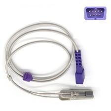 DB9 Adult Ear Clip Probe 9 pin 1M Ear Lingual SpO2 Sensor 3ft Fit For