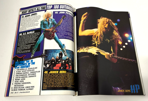 Hit Parader Magazine Special #72 ~ Heavy Metal's All-Time TOP 100 ~ VG Condition - Picture 3 of 3