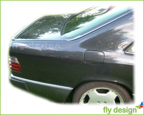 Suitable for MERCEDES E W124 COUPE CABRIO tuning spoiler rear spoiler lip beak