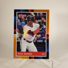 2022 Donruss Holo Orange #241 Jesus Sanchez Retro