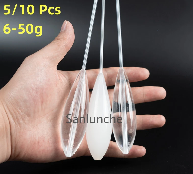 5 Pcs Carp Surface Bombarda Controler Floats Distance Top Floater Fishing 6g-80g - Image 2 of 4