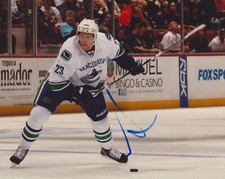 ALEXANDER EDLER SIGNED VANCOUVER CANUCKS 8X10 PHOTO 2