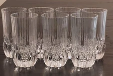 Set(s) of 4 Italian Royal Crystal Rock (RCR) Adagio Crystal Glasses/Tumblers