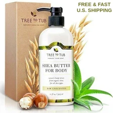 ORGANIC SHEA Butter Camomile Dry Skin & Body W/ 5.5 PH Balance HYPOALLERGENIC