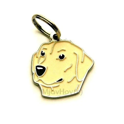 Dog name ID Tag,  Labrador retriever, Personalized, Engraved, Handmade, Charm - Image 3 of 4