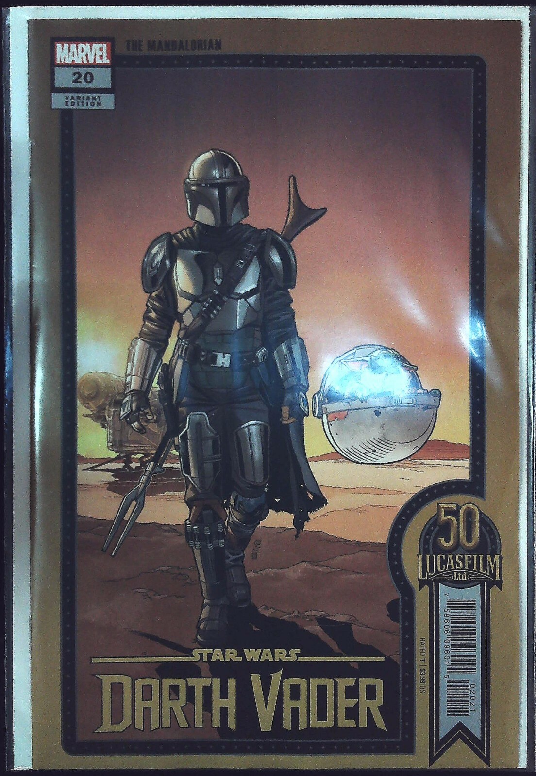 STAR WARS: DARTH VADER (2020) #20 - Lucas Film 50th Anniversary - New Bagged