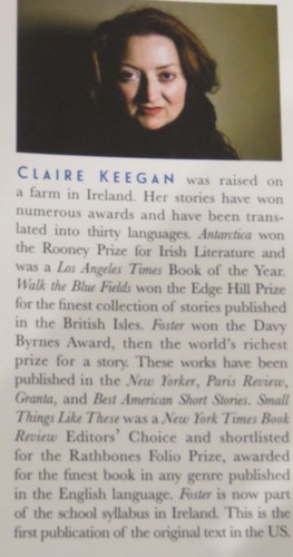 Foster by Claire Keegan (English) Hardcover Book HCDJ Excellent Condiiton - Picture 3 of 4