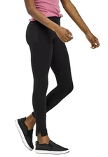 Utopia By Hue Cotton Leggings With Slits Size Medium Elastic Waist Active NEW