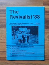 The Revivalist '83 Monthly Booklet Irish Ian Paisley