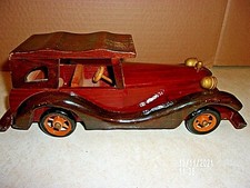 VINTAGE "HERITAGE MINT WOODEN CAR HAND MADE LTD COLLECTIBLE  FREE SHIPPING