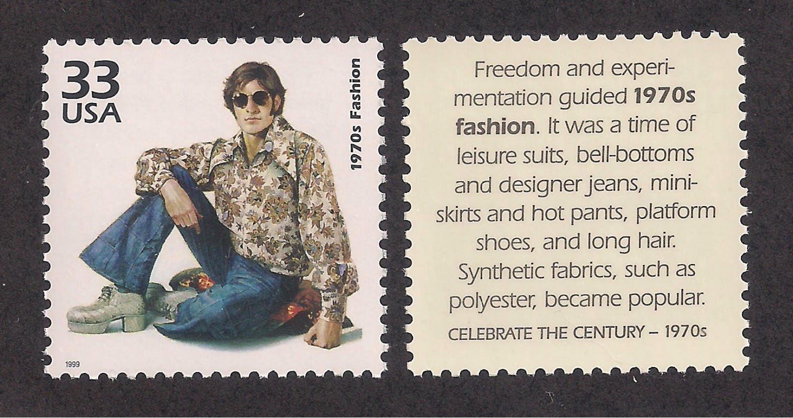 1970's FASHION - BELL BOTTOM JEANS 