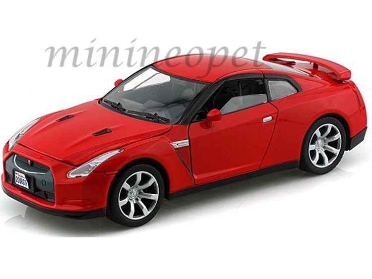 MOTORMAX 73384 NISSAN SKYLINE GT-R GTR R35 1/24 DIECAST RED | eBay