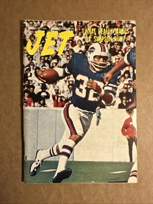 Jet Magazine December 11, 1975 What Really Makes O.J. Simpson Run?