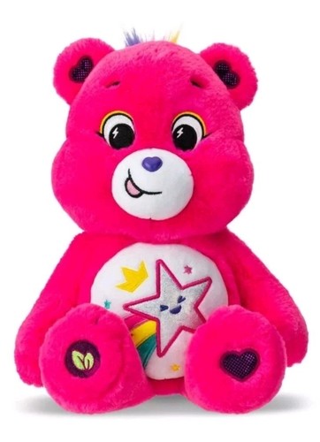 Care Bears "Be Me Bear" 2024 Pink, Purple Nose, Star Tummy Plush New In Box - Bild 2 von 7