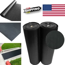 Lightweight Rubber Flooring Mat 3ft x 8ft Easy to Install and Move