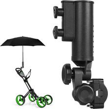 Heavy-Duty Golf Push Cart Umbrella Holder 180 Adjustable for Stroller Bicycle B