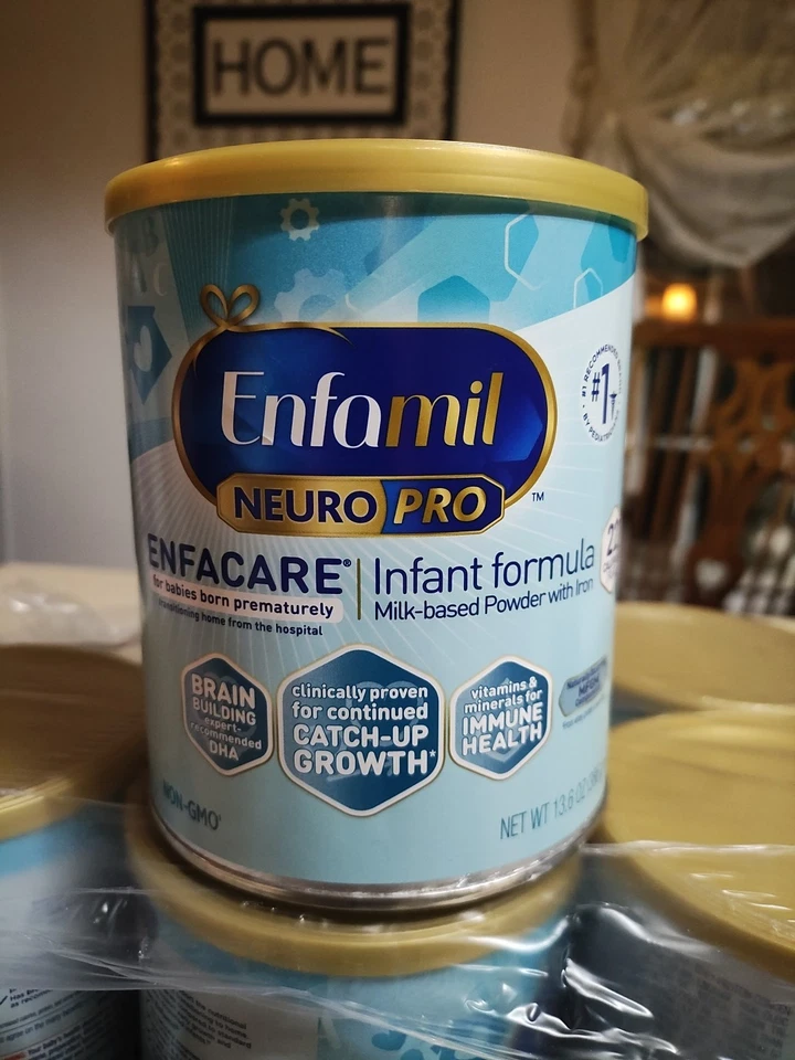 ENFAMIL NEUROPRO ENFFACARE 13,6 OZ POLVO - 6 LATAS POR ESTUCHE caducado 12/01/2026 Foto 2 de 4