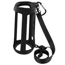 Silicone Case for JBL FLIP 5 Waterproof Portable Bluetooth Speaker, Gel Black