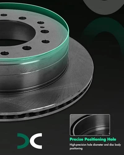 Brakes Rotors 2pcs Rear Brakes Kit Fit For Lexus GX460 2010-2021, For Toyota Foto 2 de 4