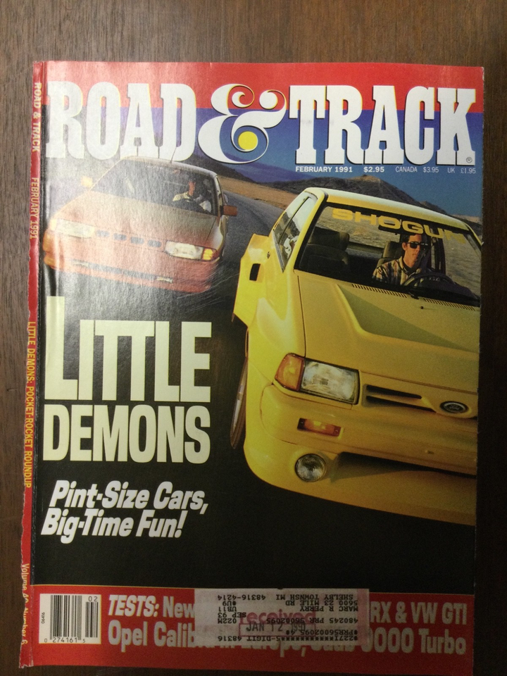 AW 2031 Article 1991 Rod Millen Motorsport Escort & Special Edition ...