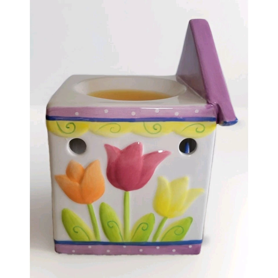 Yankee Candle Springtime Butterfly Tart Wax Melt Melt Warmer Summer Flowers - Image 2 of 4