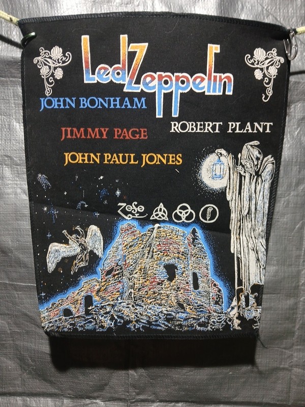 Led Zeppelin Back Patch The Hermit ZOSO Swan Robert Plant Jimmy Page Dead stock 