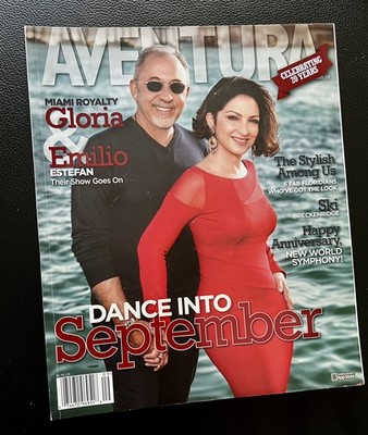 Gloria Estefan Emilio Estefan Aventura Magazine September 2017