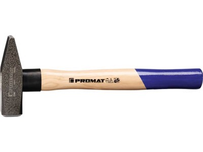 PROMAT  Schlosserhammer  1500 g Stiellänge 380 mm Hickory mit Stahlschutzhülse