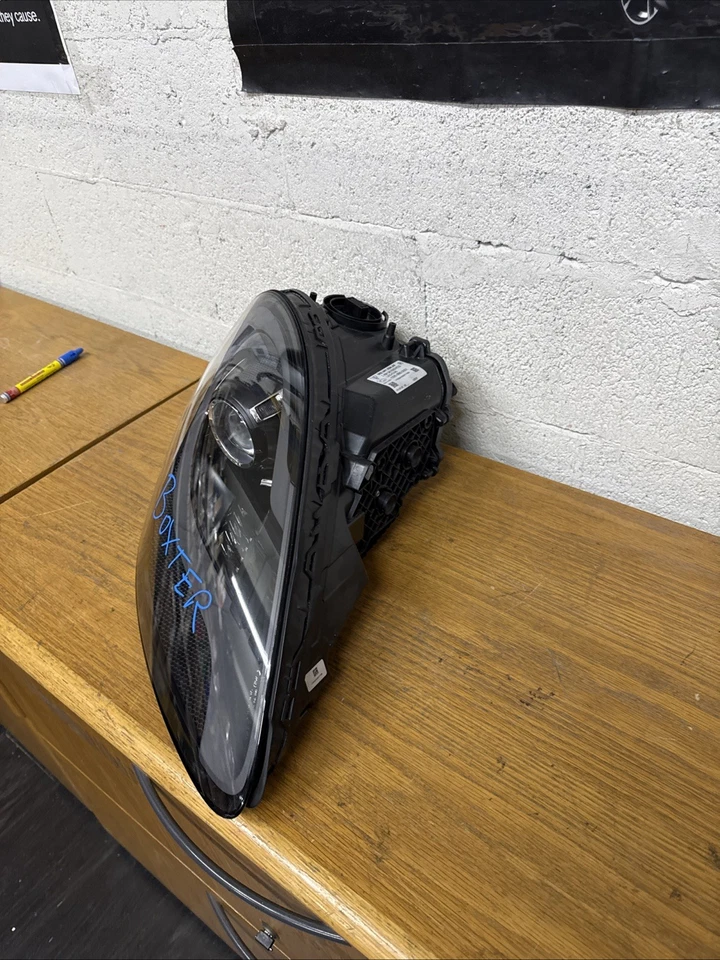 Faro derecho xenón negro Porsche 718 Boxster Cayman 982 982941034 AF #3040 Foto 4 de 4