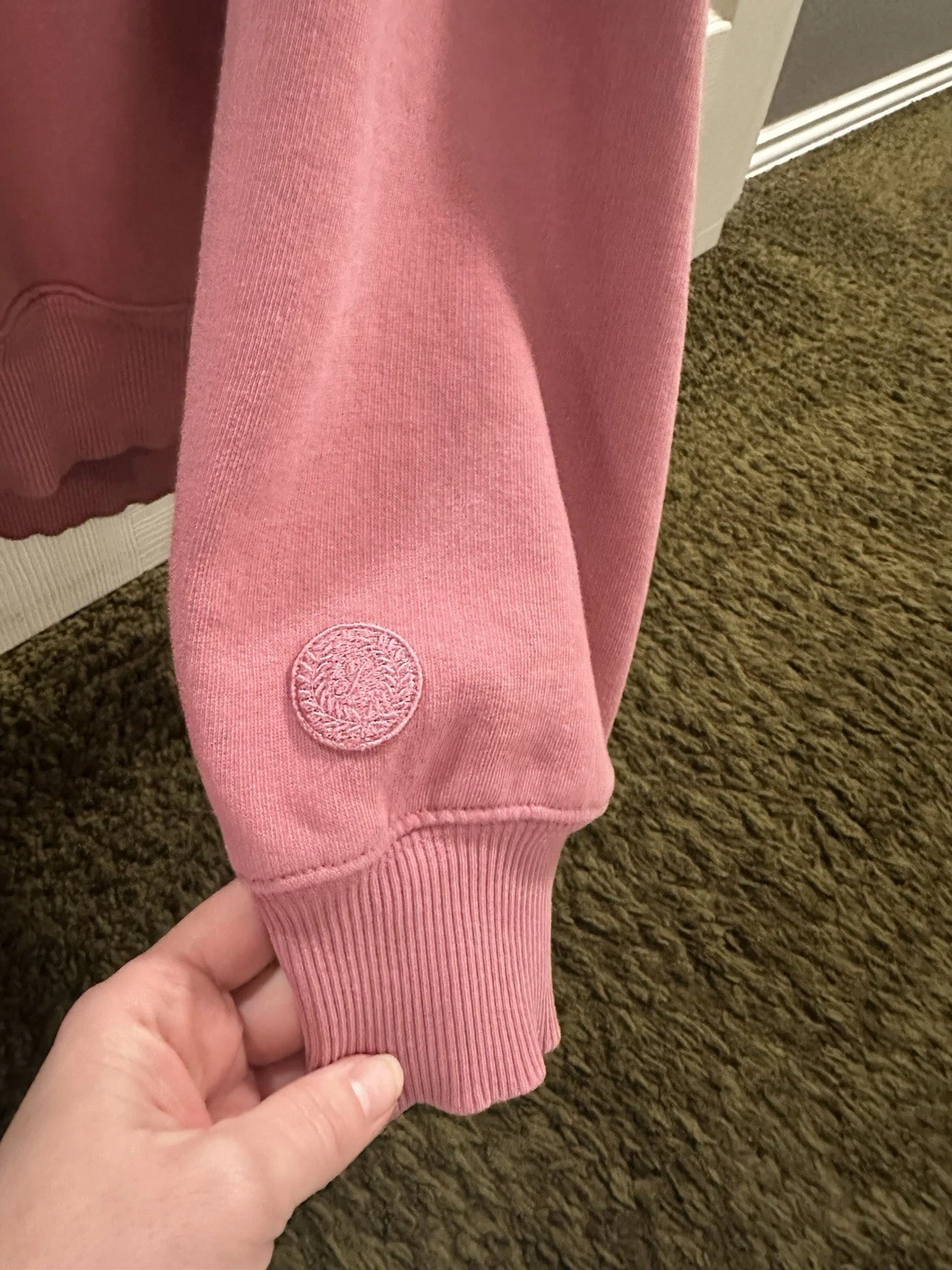 UNDERCOVER Felpa con cappuccio Victoria Secret ROSA rosa media