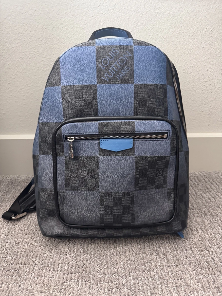 Louis Vuitton Canvas Blue Bags for Men for sale | eBay