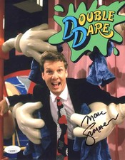 Marc Summers signed 8x10 Photo Nickelodeon Double Dare