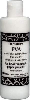 , PH Neutral PVA Adhesive, Acid-Free, Water-Soluble, Dries Clear, Archival Quali