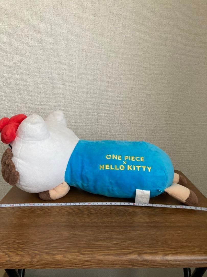 One Piece x Hello Kitty collaboration Chopper Plush Pillow Used | eBay