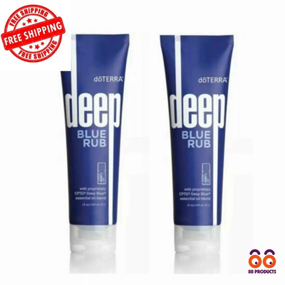 #ad #ad 2PACK DoTerra Deep Blue Rub Topical Cream New Sealed 4oz 120ml US Free Shipping $26.39