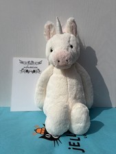Jellycat Original Medium Bashful Unicorn Plus...