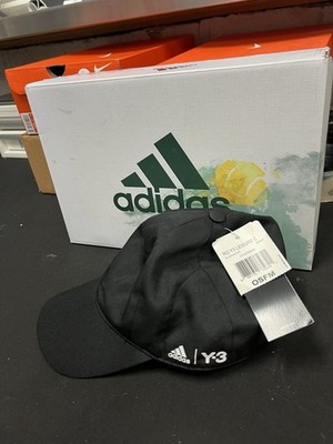 New Adidas RG Y3 Leisure Cap Hat Tennis Yohji Yamamoto Black Roland Garros