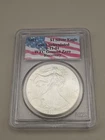 2001 $1 American Silver Eagle PCGS Gem Uncirculated WTC Ground Zero Recovery